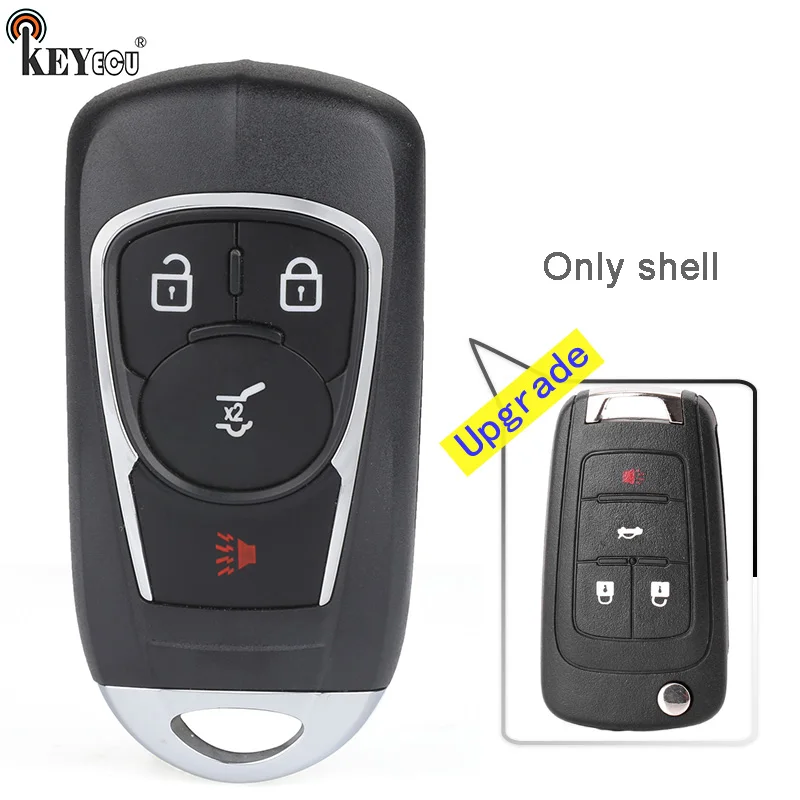 KEYECU для Buick Hideo Regal LaCrosse GL8 XTG Excelle XT GT Modidied 3 + 1 4 но модифицированный 5 Кнопка