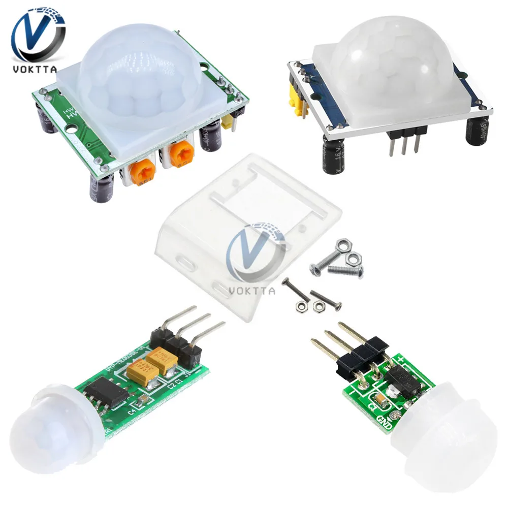 Модуль детектора движения AM312 Пироэлектрический ИК модуль с регулировкой и