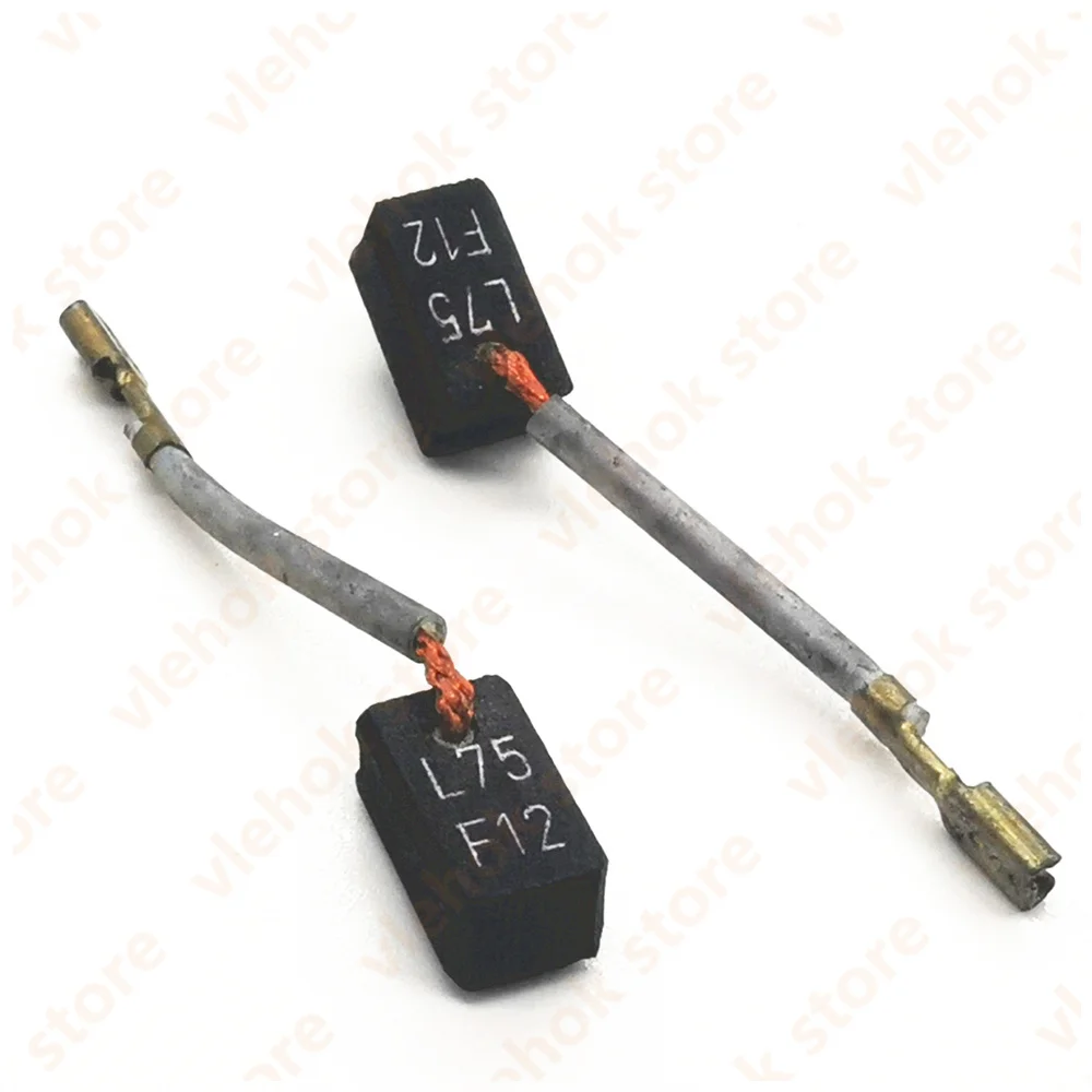 Фото Оригинальные угольные щетки для DeWalt N081988, D25124K, D25123K, D25122K, D25103K, D25102K, аксессуары для электроинструментов, запчасти для электроинструментов №1