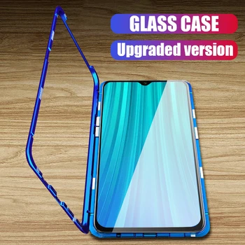 

360 Magnetic Adsorption Flip Phone Cases For Xiaomi Redmi Note 8 Pro 7 Not 8 8Pro Back Cover Case For Xiomi Mi 9T 9 Pro Mi9t Mi9