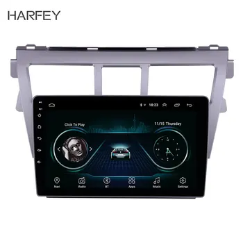

Harfey 9" Android 9.1 GPS Navigation System Radio For Toyota VIOS 2007-2012 Support TPM DVR 3G WiFi Remote Control Bluetooth