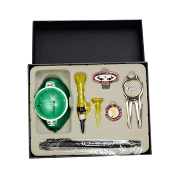 

Portable Golf Gift Set Golf Ball Line Liner Marker Golf Divot Tool - Essential Golf Tool Golf Accessories for Starter Golfers