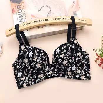 

Bra for women Push up Lingerie Seamless Bra Wire Free Bralette Plunge Intimates Female Cotton Underwear Brassiere