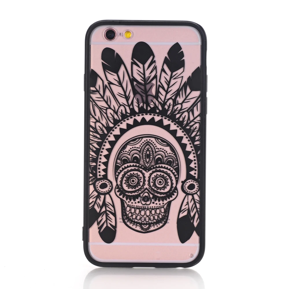 Leewinda Модный чехол с кружевным узором для iphone 5 6 7 8 6Plus 7 X XS XR XSMax противоударный силиконовый чехол для телефона