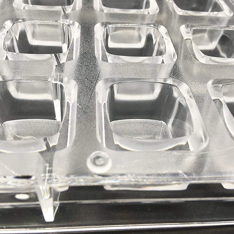 21-полости 3D прозрачные квадратные шоколад торт мыло желейные конфетки форма для конфет выпечки льда лоток Плесень Форма для выпечки тортов DIY украшения инструменты