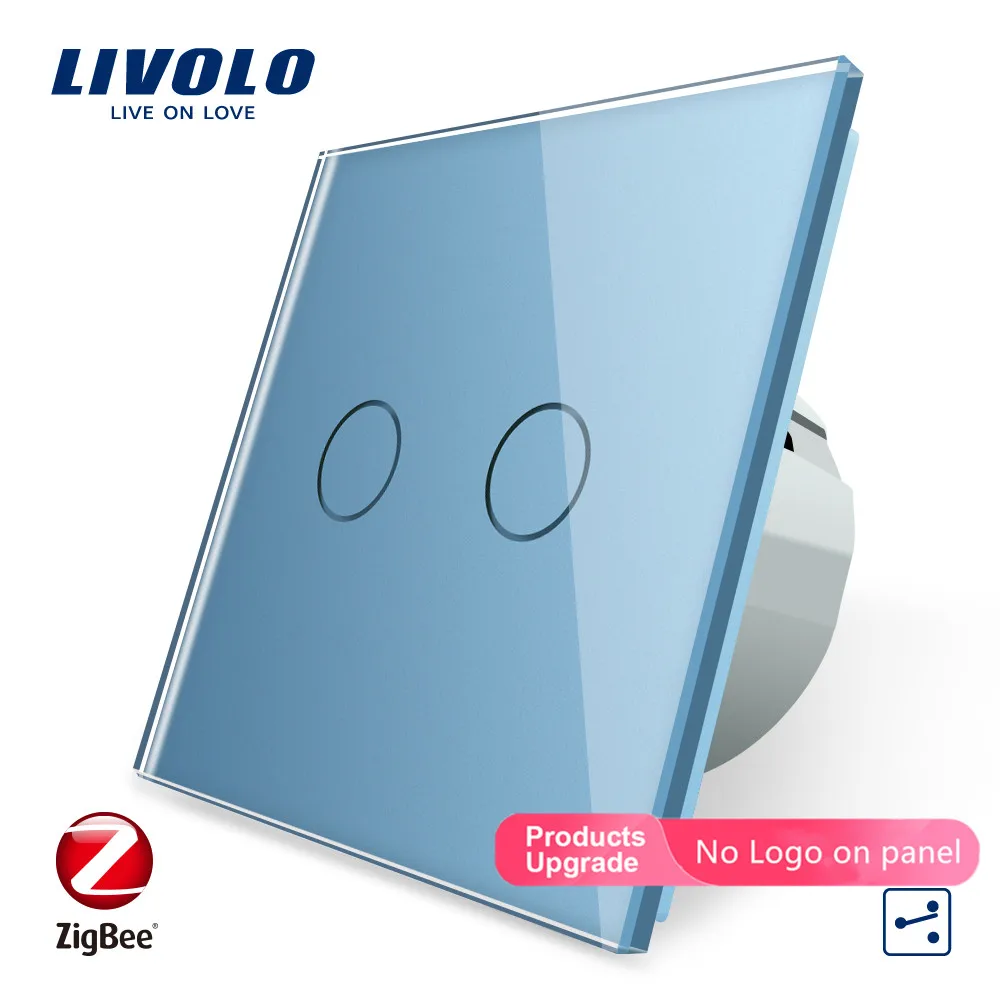  Livolo universal Wifi smart Wireless Intelligence Appwifi Wall Switches cross2waysWork ZigBee Switc - 32918564509