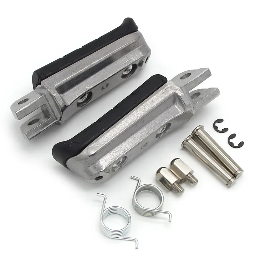

Motorcycle Footrests Foot pegs Front For Honda CB900 NTV650 CBF1000 CBF600S CBF600 CBF500 CBR1000F CBR500F NT400 NTV600 NT650