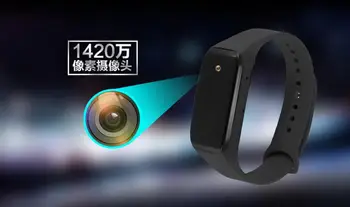 

50pcs K18 Smart Bracelet Camera HD 1080P Mini Camera Wristband 14.2 Million Pixels Lens Kamera Wearable Device Camara