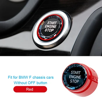 

Car Start Stop Engine Switch Button Crystal Cover For BMW F Chassis 5 6 7 Series F01 F02 F10 F11 F12 5GT X3 2009-2013 decoration