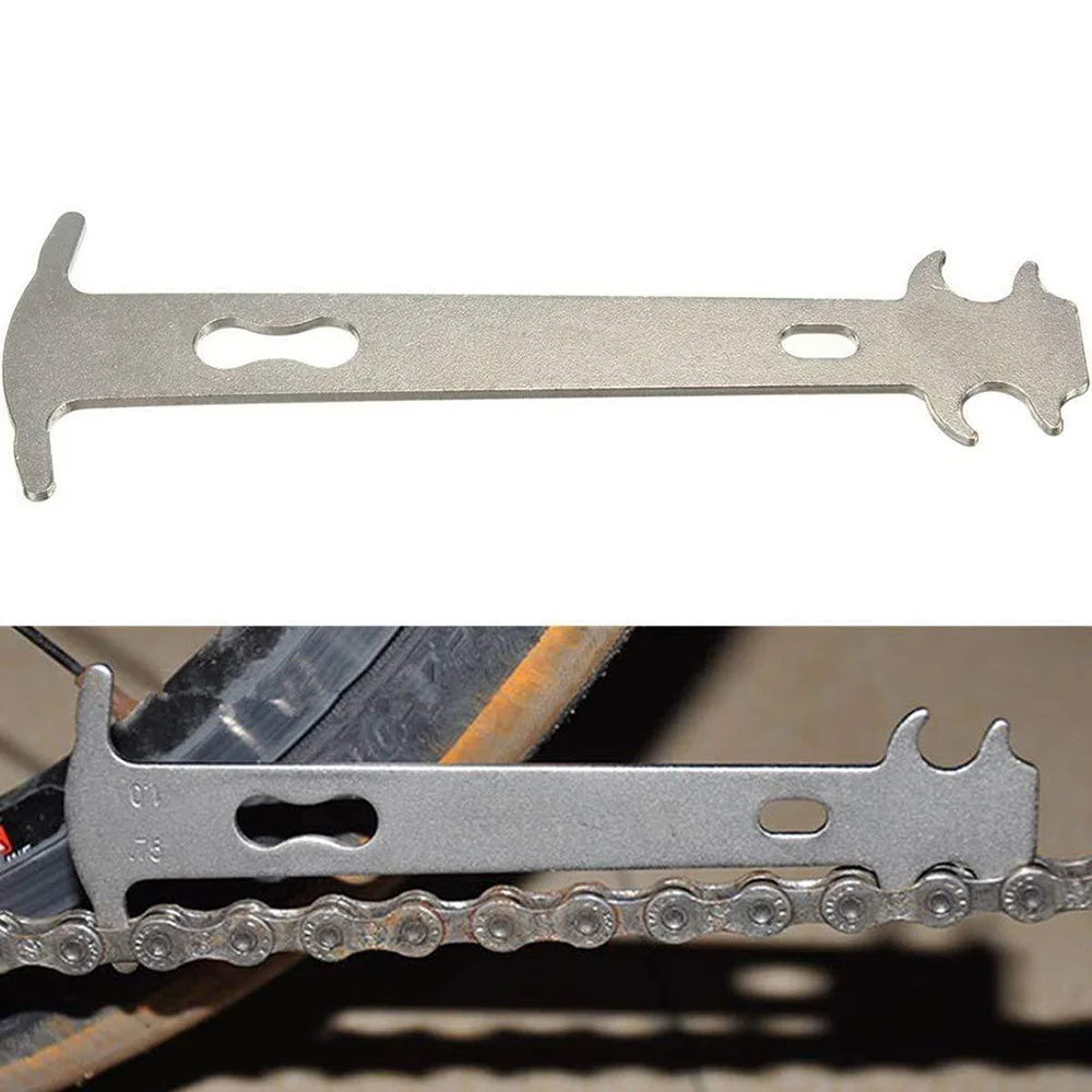 1pc Bicycle Chain Wear Indicator Checker MTB Road Bike Chain Gauge Measurement Ruler Cycling Replacement Repair Tool BC0148 (3)