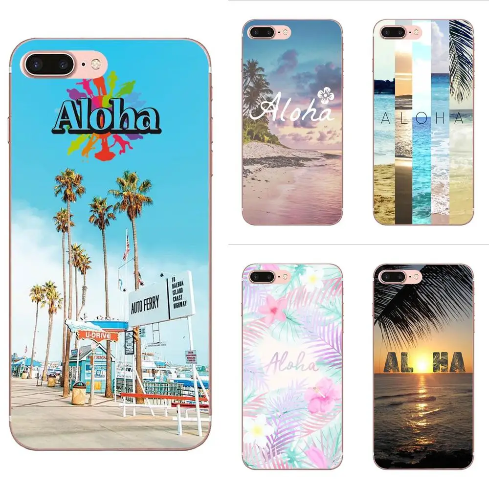 Aloha Hawaii Pattern Выгравированные деревянные резные для Xiaomi Mi3 Mi4 Mi4C Mi4i Mi5 Mi 5S 5X 6 6X 8 SE Pro Lite