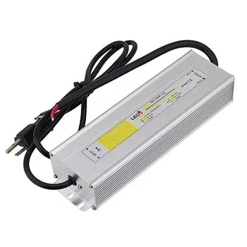 

Waterproof LED Driver 150-Watt 12 Volt Power Supply with 3-Prong Plug