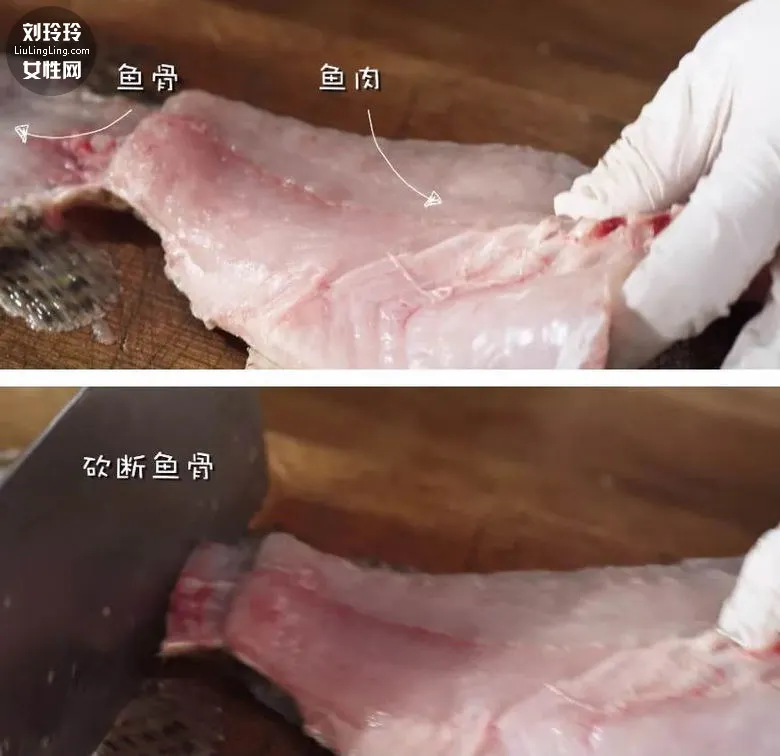 年夜飯上的松鼠鱖魚做法 松鼠桂魚標準花刀6