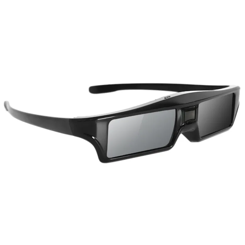 High Quality Black 3D RF Glasses Ultra-Clear HD Rechargeable Bluetooth Shutter Glasses Design For Epson