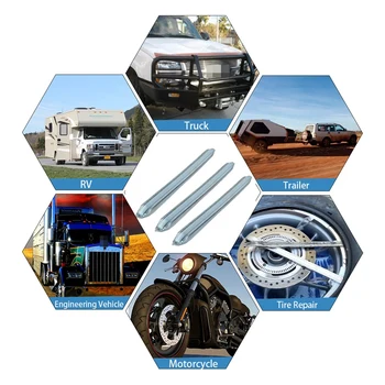 

12 Inch Tire Maintenance Skid Tool with Red Tire Protection Cover Is Suitable for Automobile and Motorcycle Tire Repair