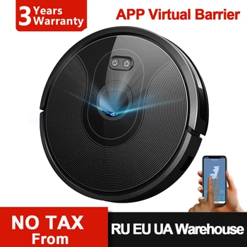 

Robot Vacuum Cleaner ABIR X6, Visual Navigation,3200pa Suction, App Virtual Barrier,Draw Cleaning Zone,Ideal for Pet Hair Carpet