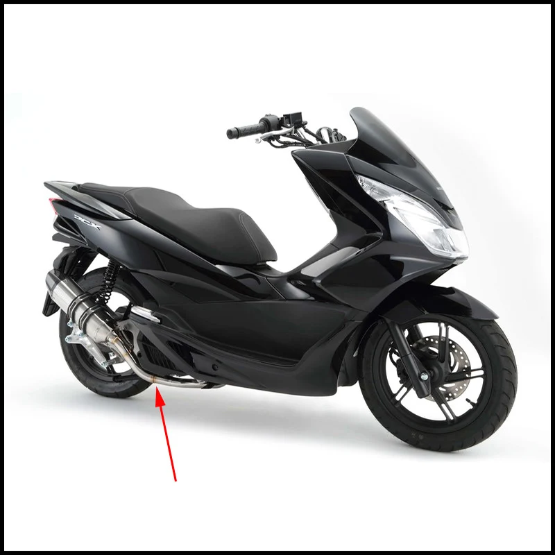 PCX150 2011- выхлопная система выхлопной трубы для Honda pcx125 2012- slip on