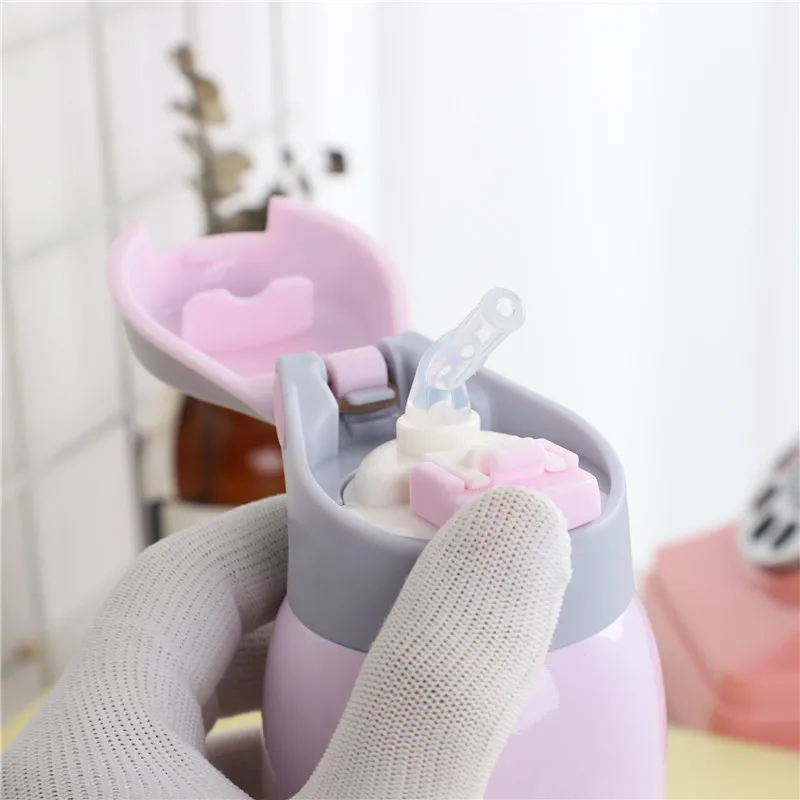 260 мл/450 мл Детская кружка термосы из нержавеющей стали детская изоляционная