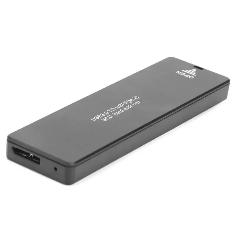 SSD чехол NGFF M.2 SATA to type-C 3,0 SSD жесткий диск коробка внешний жесткий диск Корпус для 2242 22601 2280 мм M.2 NGFF SSD диск