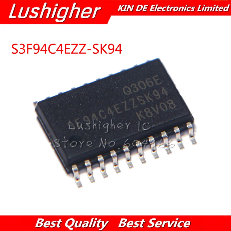 5pcs S3F94C4EZZ-SK94 3F94C4EZZSK94 SOP-20 Singlechip  Электронные компоненты и