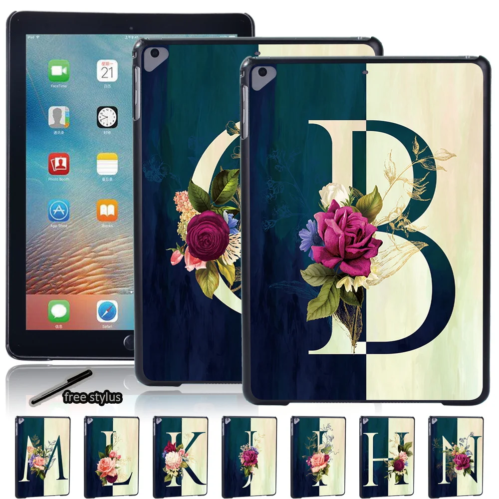 

Hard Shell Cover Case for Apple IPad Air/iPad Air 2/iPad Air 3 10.5" (2019)/iPad Air 4 2020 10.9"- Half Letter Tablet Case + Pen