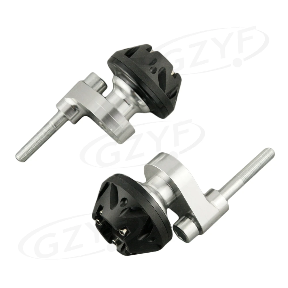 Рамка мотоцикла Ползунки Краш колодки протектор для Suzuki GSXR1000 GSXR 1000 K5 2005-2006 CNC алюминий - Цвет: Черный