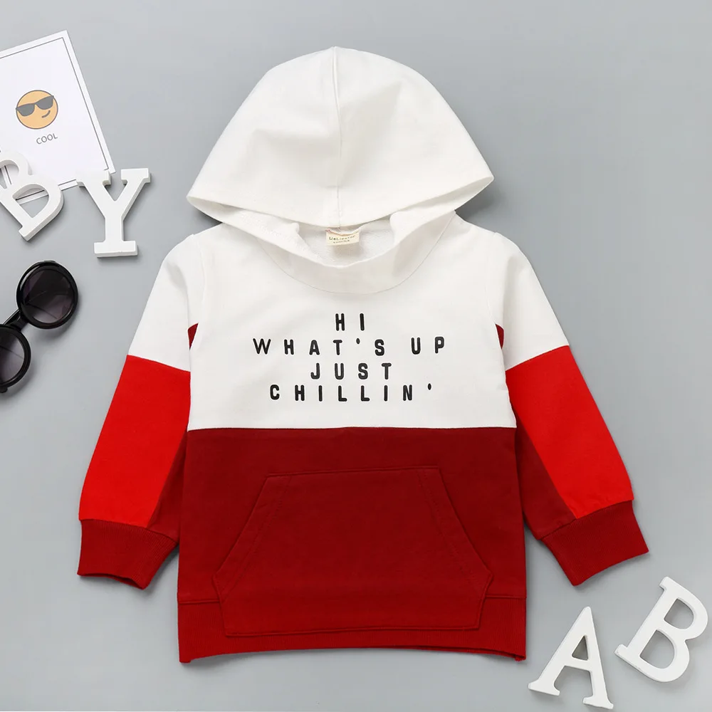 

2020 Children's Wholesale Spring Products 2020 Korean version of children's clothing printing boys and girls cartoon clothes