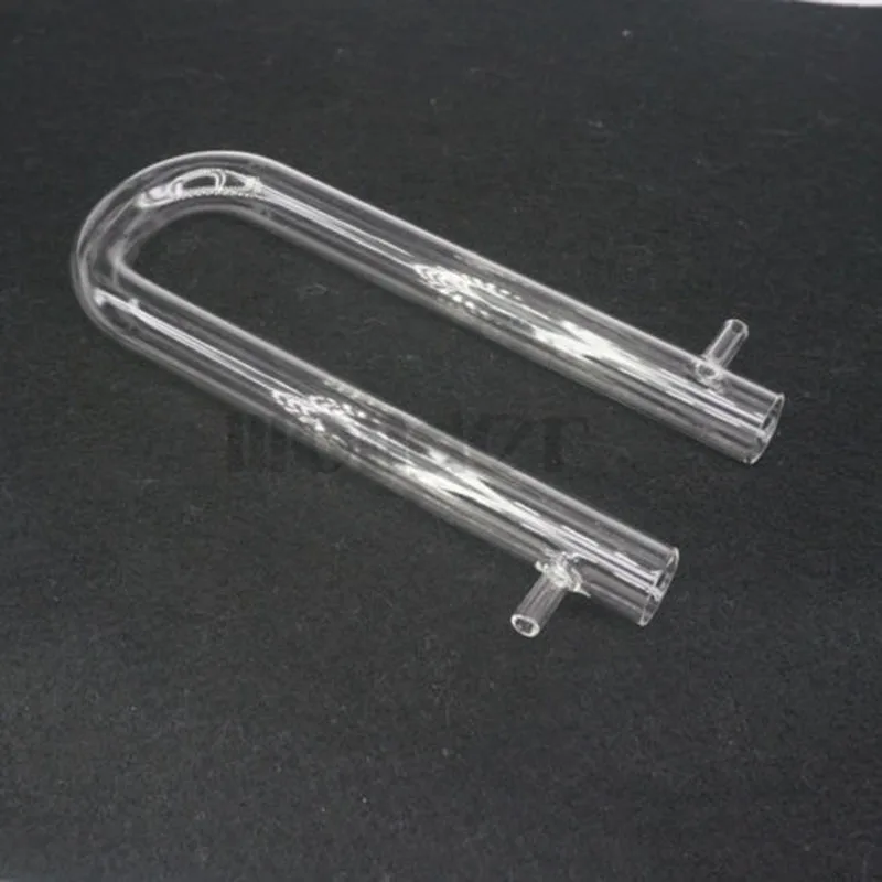 

20x200mm Glass Drying Tube Adapter U Shape With Side Arm Labware Absorption