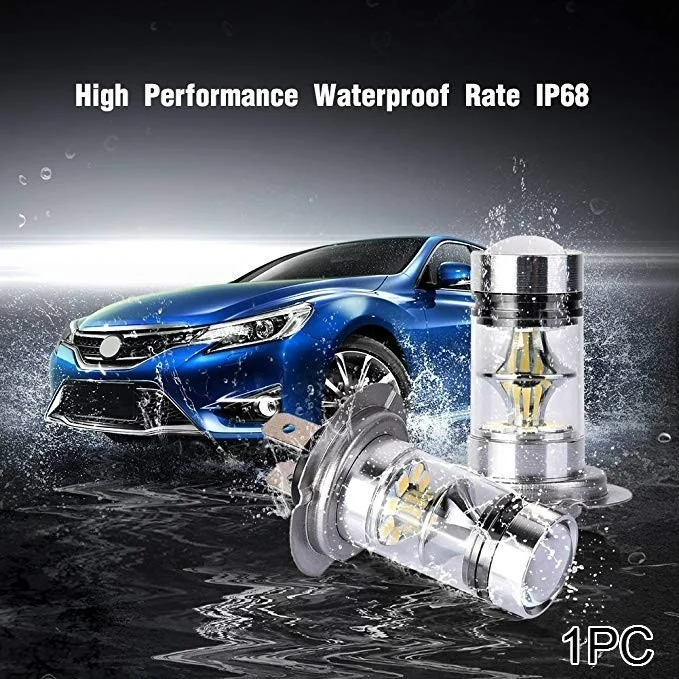 Светодиодный Белый высокой мощности 100W Max КРИ чипы светодиодный лампы для HyundaiH7