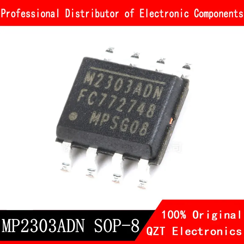 10pcs/lot MP2303ADN M2303ADN MP2303A MP2303DN M2303A Step-Down Converter IC SOP-8 new original In Stock 10pcs lot xl7026e1 sop xl7026 sop 8 step down dc power converter chip step down chip 150khz chip new spot