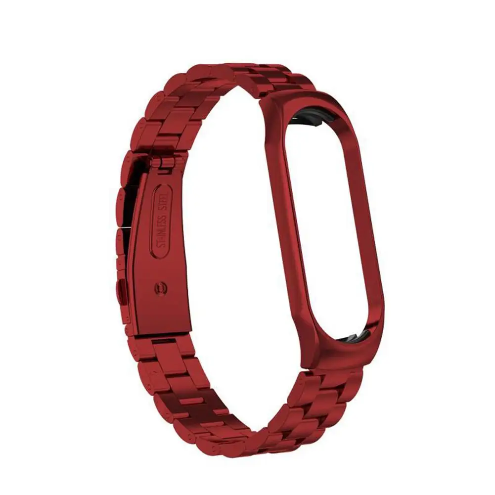 Металлический ремешок Миланская петля для Xiaomi Mi Band 4 сменные браслеты смарт часов