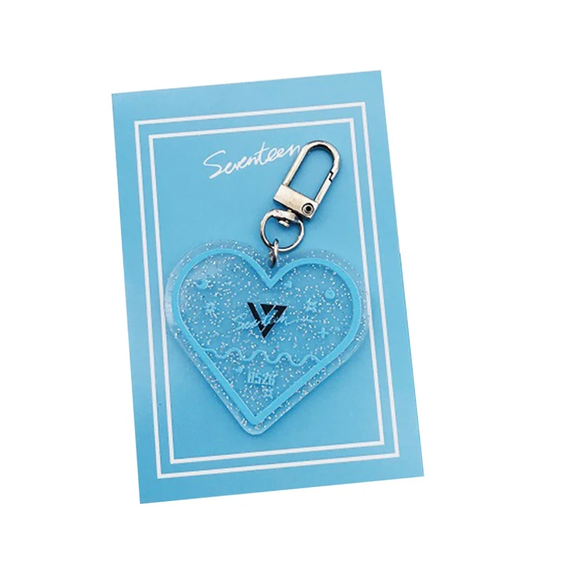 Kpop Heart Shaped Keychains (All groups)