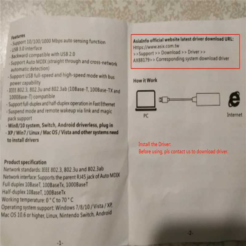 KEBIDU проводной USB 3 0 для Gigabit Ethernet RJ45 LAN (10/100/1000) мбит/с сетевой адаптер сетевая карта