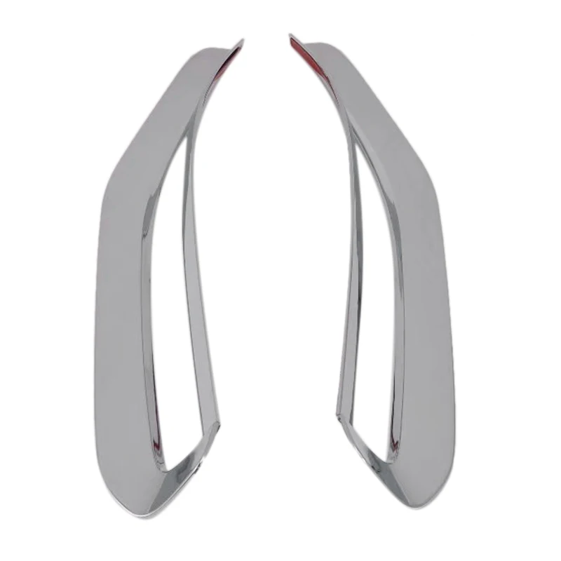 

2 Pcs Rear Reflector Fog Light Lamp Cover Trim Bezel for Toyota Twelfth Generation Sedan Corolla