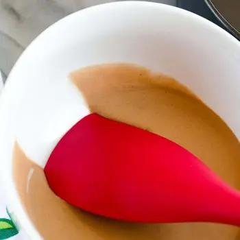 

Silicone Silicone Kitchen Utensil Set (5 Piece Set,) - High Heat Resistant to 480°F, Hygienic One Piece Design Spatulas, Serving