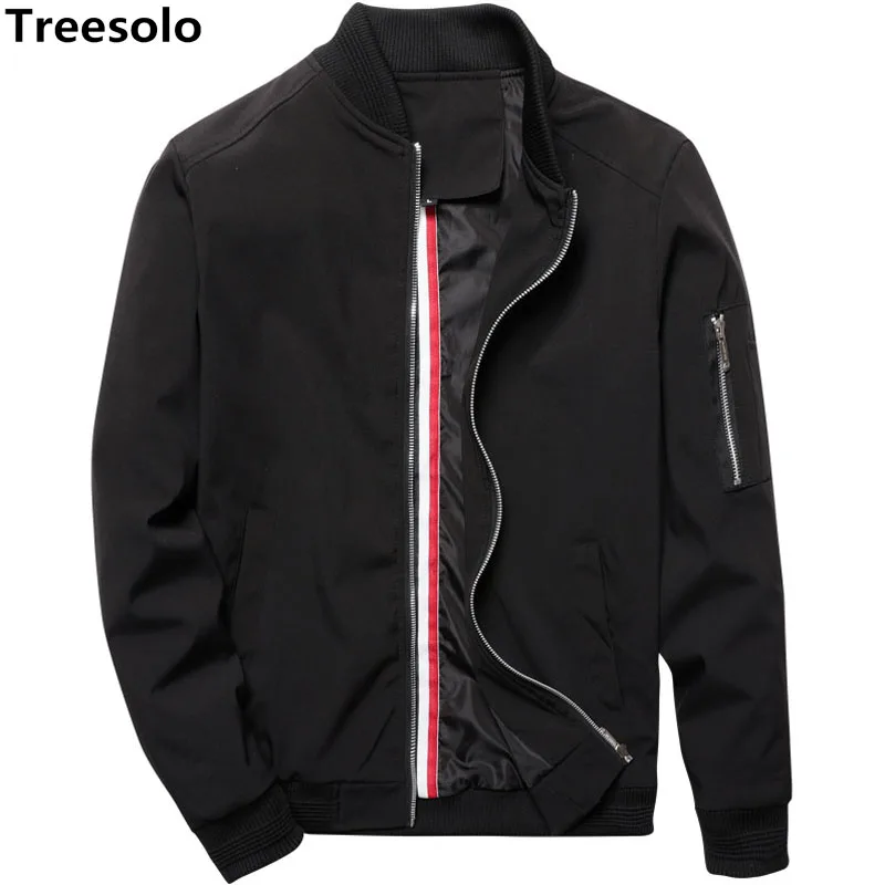 

Fashion Baseball Jacket bomber Men's Jacket Brand Clothing jackets cotton leisure Spring Autumn Casual Solid Color Coats 9901