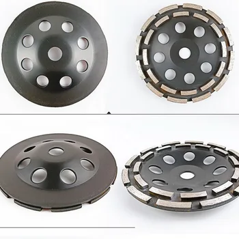 

Diamond Grinding Cup Wheel Double Row Grinding Wheel Angle Grinder Tool Cement Stone Concrete Wall Floor Polishing Sheet