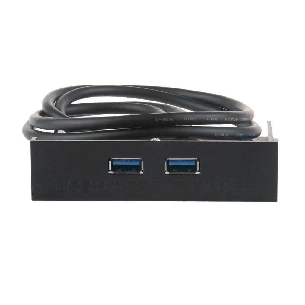 3," 20 Pin Floppy Bay Передняя панель 2 порта USB3.0 разъем адаптера расширения Лот