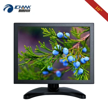 

B100TN-ABV/10" 800x600 AV BNC VGA Anti-interference Metal Shell Stand-up Wall-hanging Industrial PC Monitor LCD Screen Display