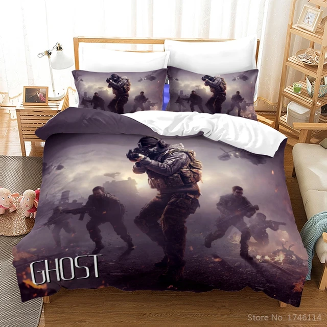 3d Game Call Of Duty Printed Comforter 