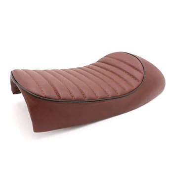 

Universal Motorcycle Seat Brown Hump Cafe Racer Vintage Seat Cushion For Yamaha XS750 400 XJ600S