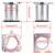 LZONE - ALUMINUM EGR REMOVAL KIT BLANKING BYPASS ДЛЯ BMW 5 SERIES E60 E61 E61N 520i 525d 530d 535d DELETE KIT JR-EGR08