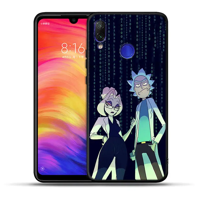 H1492 Забавные Слова Рик и Морти чехол для телефона для Red mi 5 Plus 6 Pro 4X6 6A 7 7A Note 6 7 Pro 5 для mi A2 Lite 5X6X9 t Pocophone F1 - Цвет: H1492