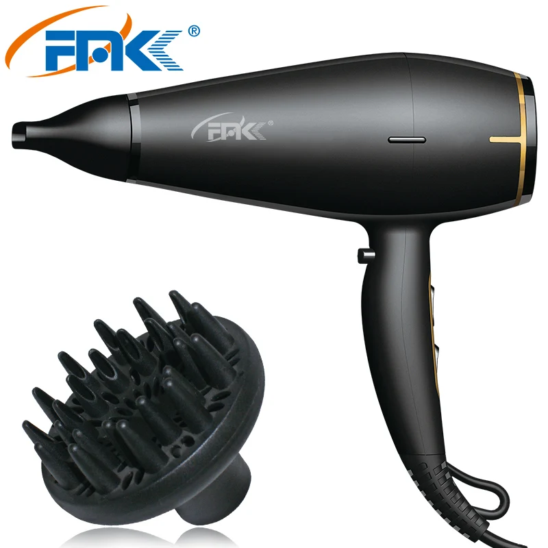 

FMK Hair Dryer Professional Hair Drier Negative Ion Blow Dryer 2200W Electric Rechargeable Hairdryer Brushless Motor Hair Dryer