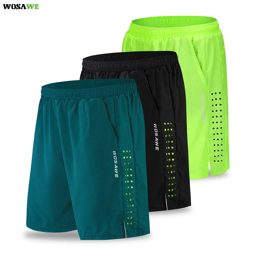 Мужские мешковатые велосипедные шорты WOSAWE Светоотражающие Брюки для горных