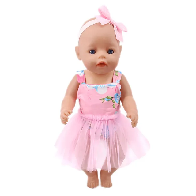 Doll Clothes Flamingo Kitty Pepa Pig George Dsiney Elsa Dress Shoes For 18 Inch American of Girl&43CM Reborn Baby New Born Doll N380