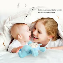 Проекционные игрушки интеллектуальная музыкальная игрушка спокойный сон розовый сон музыкальные игрушки крутая Поющая песня хобби пластик Прямая