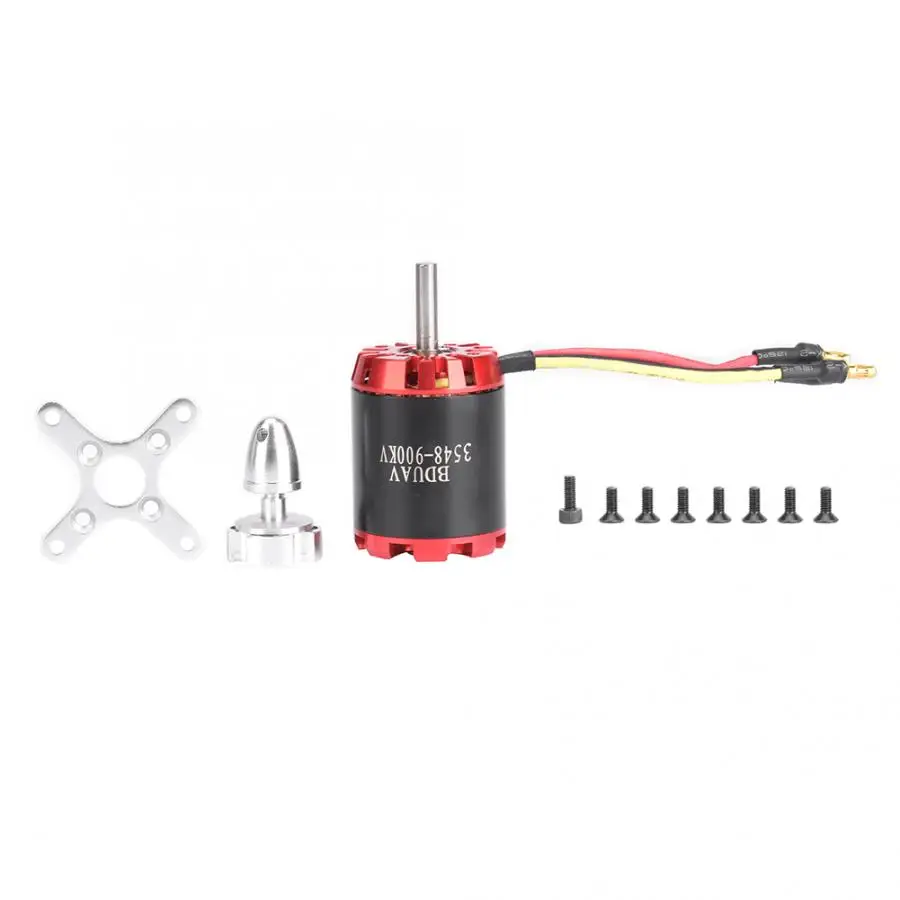1 шт. N3548 900KV 835W 2826 9000RPM Высокий Скорость безщеточный мотор для внешнего ротора