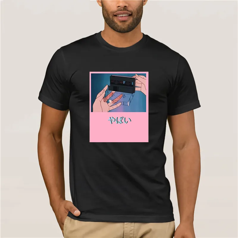 Футболка для женщин YABAI Арго лента эстетика VAPORWAVE Япония скейт 4-тян Новые летние