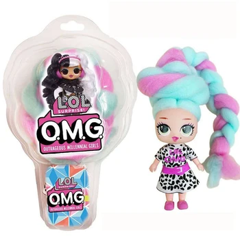 

LOL Surprise Dolls OMG Surprise Toy Kid HAIR GOALS Magic DIY Toys Accessories Action Figure Model For Boys Girls Birthday Gifts